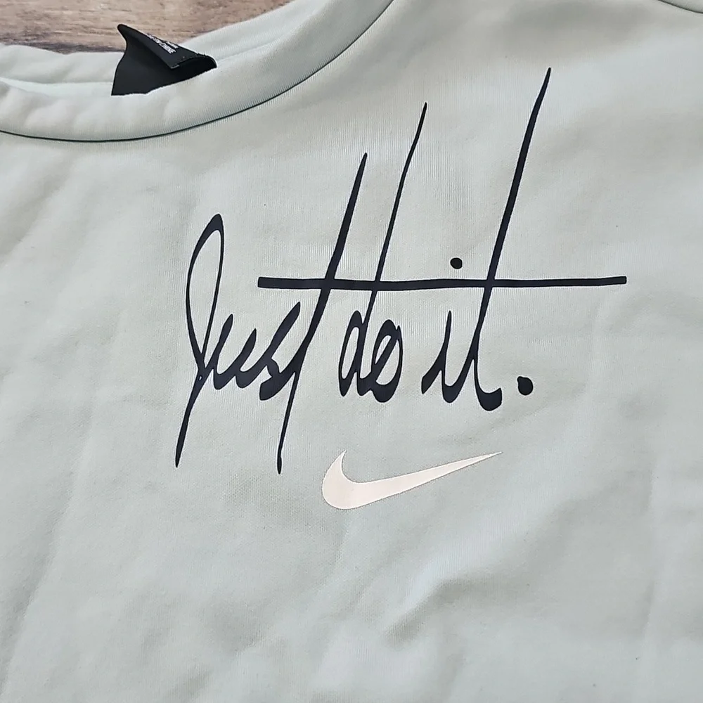 Nike Sky Blue Crewneck with Signature Logo